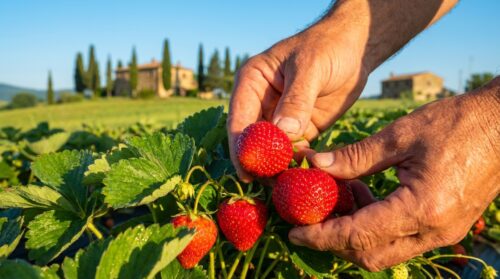 scopri come queste persone riescono a mangiare le loro fragole prima di tutti ogni anno grazie a un metodo speciale e unico.