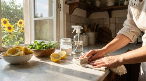 Pulire tutta la casa senza prodotti chimici: 8 ricette semplici che funzionano
